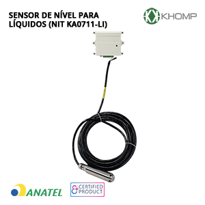 Sensor de nível para líquidos (NIT KA0711-LI) | Khomp